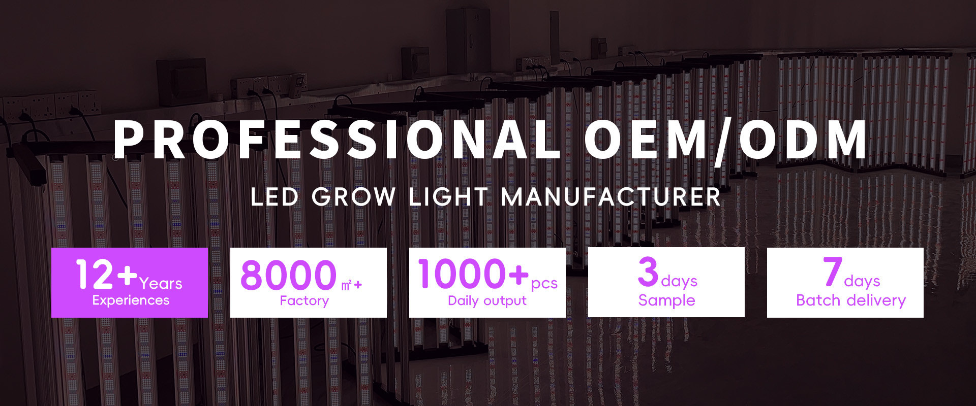 chất lượng Đèn led trồng cây quang phổ đầy đủ nhà máy sản xuất