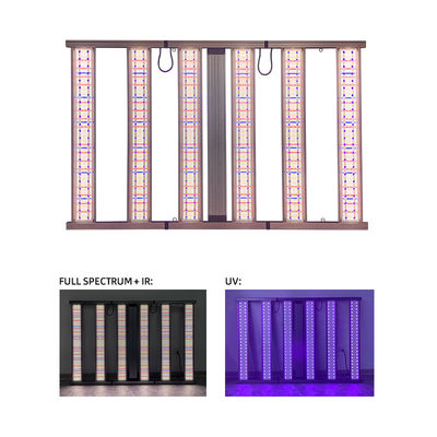Wide Version 1500w LED Grow Light Full Spectrum For Indoor Grow Rooms / Greenhouses