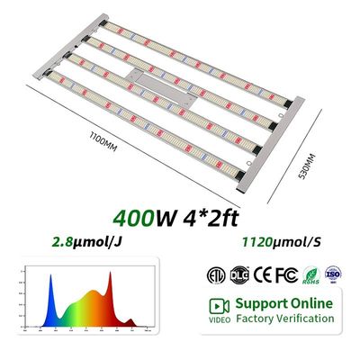 400W Grow Lights LED Commercial Full Spectrum Wholesale SAMSUNG Grow Lights 4 Bar for Indoor Growth
