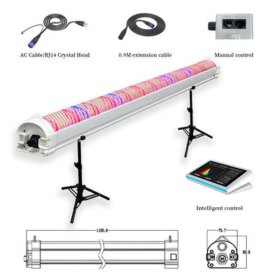 Full Spectrum Under Canopy Grow Lights 150W One Dual Channels Deep IR LED Grow Light