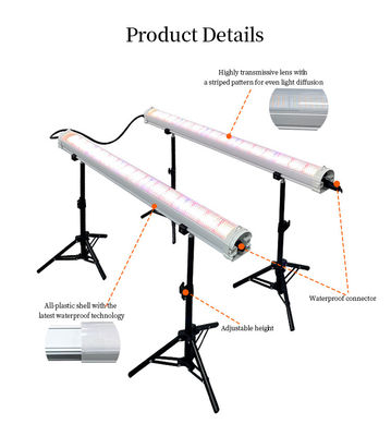 IP65 Daisy Chain Under Canopy Grow Lights 120W 4FT LED Light Bar Grow Light