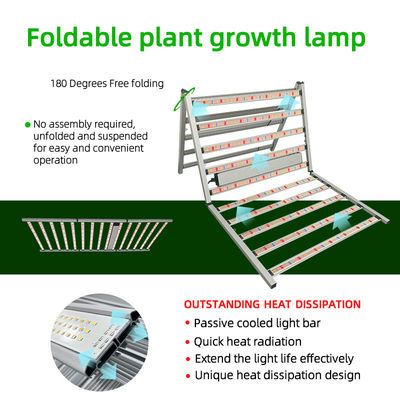 15 Bar Foldable LED Grow Light 1500W Daisy Chain Grow Lights For Indoor Garden