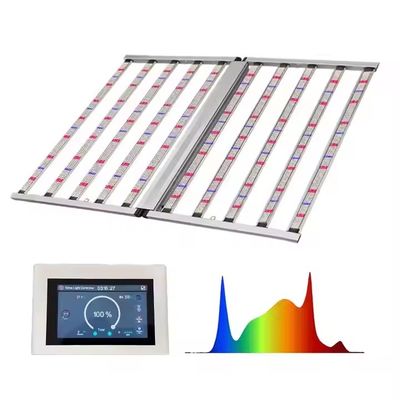 Foldable 4x6ft 10 Bar Grow Light 1000W Full Spectrum SAMSUNG LM301h EVO LM281B ANDY Remote Control Dimmable Commercial