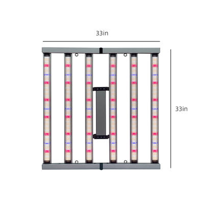 Indoor 4x4 ft Coverage Dimmable Full Spectrum 500W Led Growing Light Bar for Veg Medical Plant