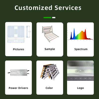 High Yield Samsung LM301H EVO LM281B Diodes Full Spectrum Dimmable 500W LED Grow Light for Indoor Seeding Veg Bloom