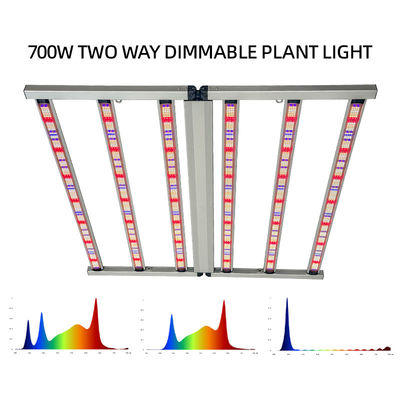 Full Spectrum 6 Bar LED Grow Lights 700 Watt LED Grow Lights With UV And IR