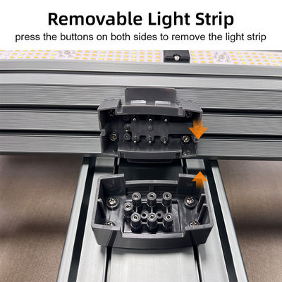 High PPFD Detachable LED Grow Light 500W Full Spectrum LM281B LED Grow Tent Lights