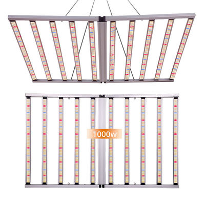 Full Spectrum 4x6ft 10 Bar 1000W Grow Light Samsung LM301h Evo LM281B Dimmable Plant Light for Seedling Veg Bloom