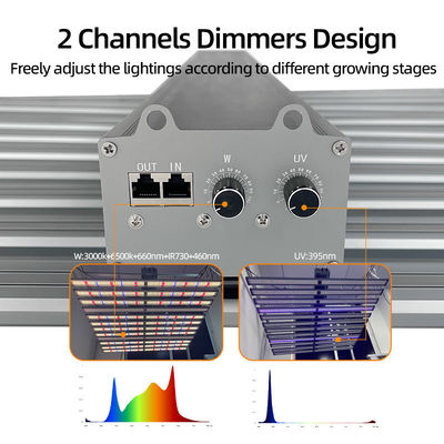 ANDY Detachable LED Grow Light Dimmable Full Spectrum LED Growing Lights 1060W