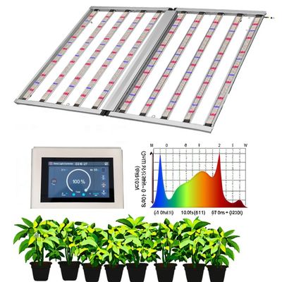 4x6ft Full Spectrum 10 Bar LED Grow Light 1000W Commercial SAMSUNG LM301H LM281B for Veg Fruit Tomato Microgreen