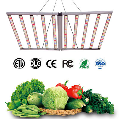 4x6ft Full Spectrum 10 Bar LED Grow Light 1000W Commercial SAMSUNG LM301H LM281B for Veg Fruit Tomato Microgreen