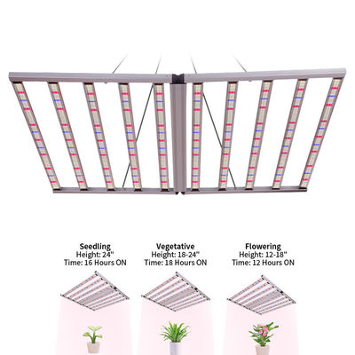ANDY Full Spectrum 1000W Grow Light LED SAMSUNG LM301H LM281B EVO 10 Bar 4x4ft 4x6ft Commercial Horticulture