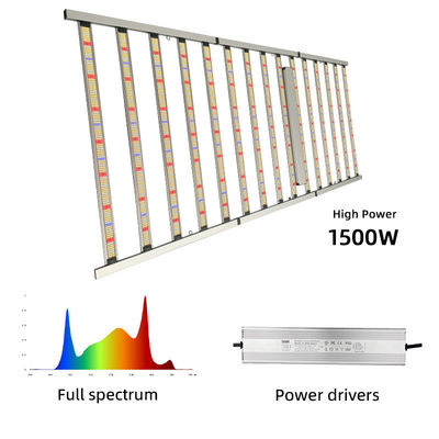 Commercial LED Plant Grow Light 1500W LM281B 15 Bars Samsung LM301h EVO Grow Light