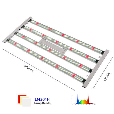 LM301H 400W Commercial Full Spectrum LED Plant Grow Light Wholesale SAMSUNG White Red 2*4ft 300W 400W 4 Bar for Indoor Flower