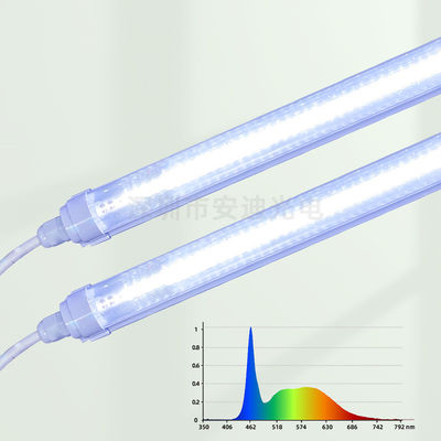 Full Spectrum LED Tubes 4ft 1.2M 18W 25W 36W T8 6500k Grow Light 460nm 660nm For Veg Bloom