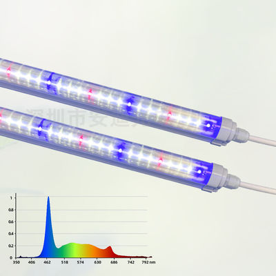 Full Spectrum LED Tubes 4ft 1.2M 18W 25W 36W T8 6500k Grow Light 460nm 660nm For Veg Bloom