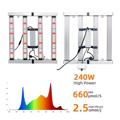 Dimmable LM301H LM281B EVO Bar Style Full Spectrum 240 Watt Indoor LED Plant Grow Light  for Hydroponic