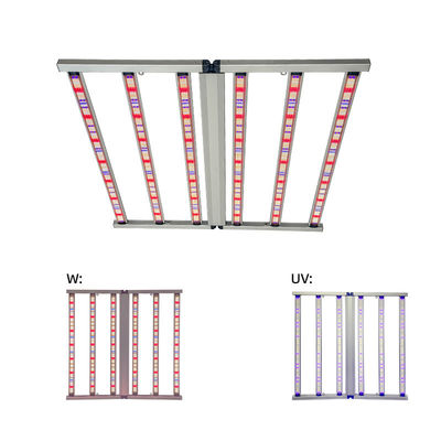 Two Channels Agricultural LED Grow Light 700W 6 Bar Full Spectrum UV Light For Plants