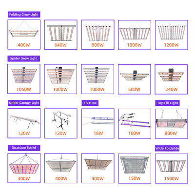 ANDY 800W Led Plant Grow Light Full Spectrum Commercial Dimmable Samusng Lm301h Lm281b for Veg Flower
