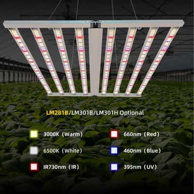 4x4ft LED Agricultural Grow Lights 900W Industrial Indoor UV IR LED Grow Light