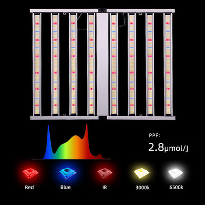 Best Foldable Full Spectrum 800W Plant Grow Lighting Lm301h EVO Lm281b  LED Bar Fixture for Commercial Horticulture Cultivation