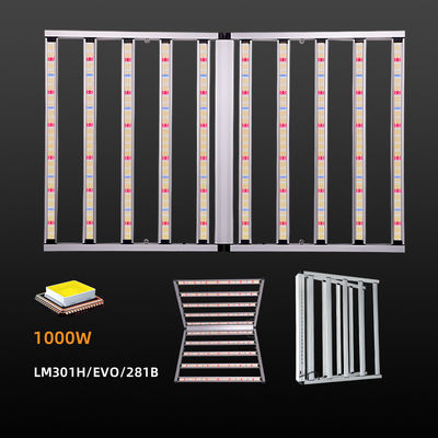 10 Bars Full Spectrum Led Grow Light 1000W Indoor Plant Greenhouse Commercial Grow Tent Kit Samsung