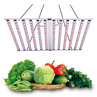 Commercial Full Spectrum Two Way Dimmable UV IR 4x6ft 12 Bar 1300 Watt Led Grow Plant Light for Greenhouse Indoor Farming