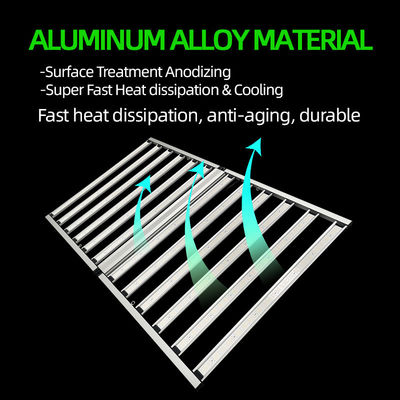 Commercial Full Spectrum Two Way Dimmable UV IR 4x6ft 12 Bar 1300 Watt Led Grow Plant Light for Greenhouse Indoor Farming