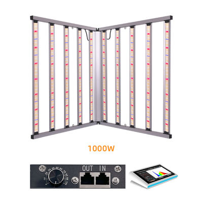 Foldable Dimmable Full Spectrum 1000w Led Grow Light Bar Samsung Lm281b Lm301h Evo for Veg Fruit Bloom