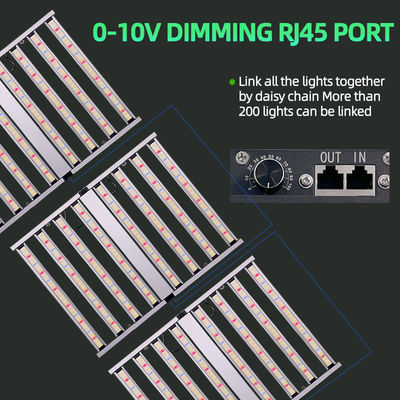 800W Dimmable Foldable Plants Lights ETL High Power Full Spectrum UV IR Lm281b LED Grow Lighting