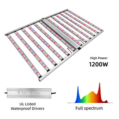Commercial Foldable LED Grow Light Full Spectrum Hydroponic Lamp Plant Grow Light 1200W