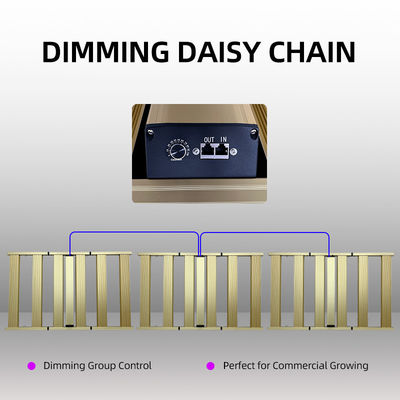 Wide 1200W Full Spectrum LED Grow Light Foldable Commercial With Samsung LM301H LM281B Chips