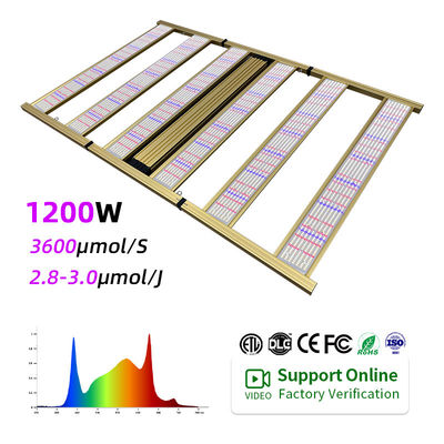 1200 Watt LED Grow Light Full Spectrum Medical Dimmable Plant Grow Light Samsung LM301H LM281B