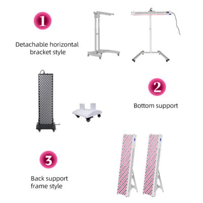 660nm 850nm 1000W Pain Relief Full Body LED Red Therapy Light Panels