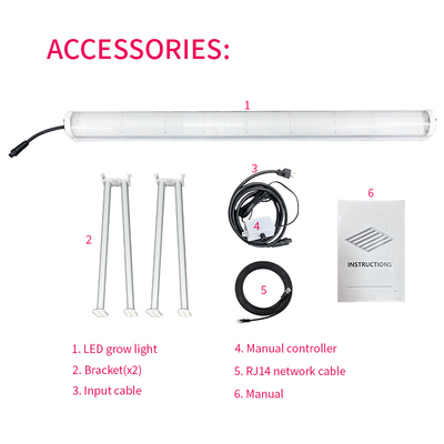 120W Samsung LED Under Canopy Grow Light with 660nm 730nm Spectrum