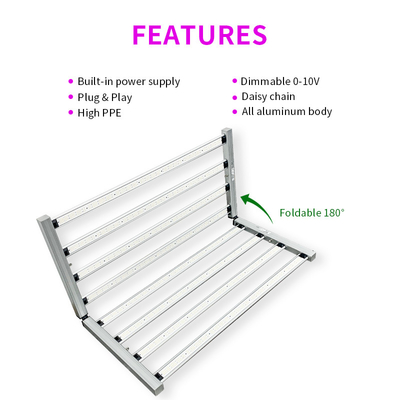 ANDY 8 Bars 800W LED Grow Light Full Spectrum