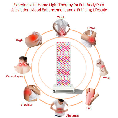 9 Wavelengths High Irradiance Red Light Device Full Body LED Infrared Therapy Panel for Home Beauty Gym