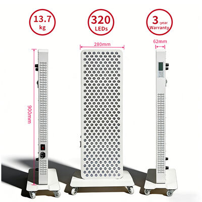 480nm-1060nm 5 7 9 Wavelengths Dual Chip Infrared Lamp PDT Machine Full Body Red Light Therapy Panels