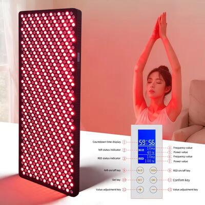  Dropshipping 3500W Low EMF High Density Infrared Device Full Body Led Red Light Therapy Panel