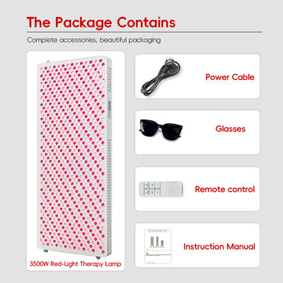  3500W Red Infrared LED Light Timer Therapy Panel Standing 