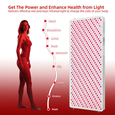  Standing 700 LEDs Red Light Therapy Infrared Light Panel Full Body