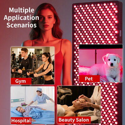  Standing 700 LEDs Red Light Therapy Infrared Light Panel Full Body