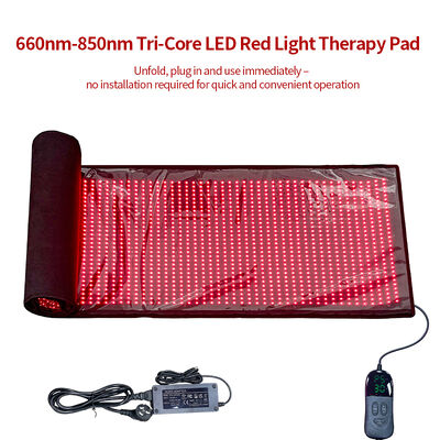  LED Red Light Mat Therapy Blanket for Pilates Yoga