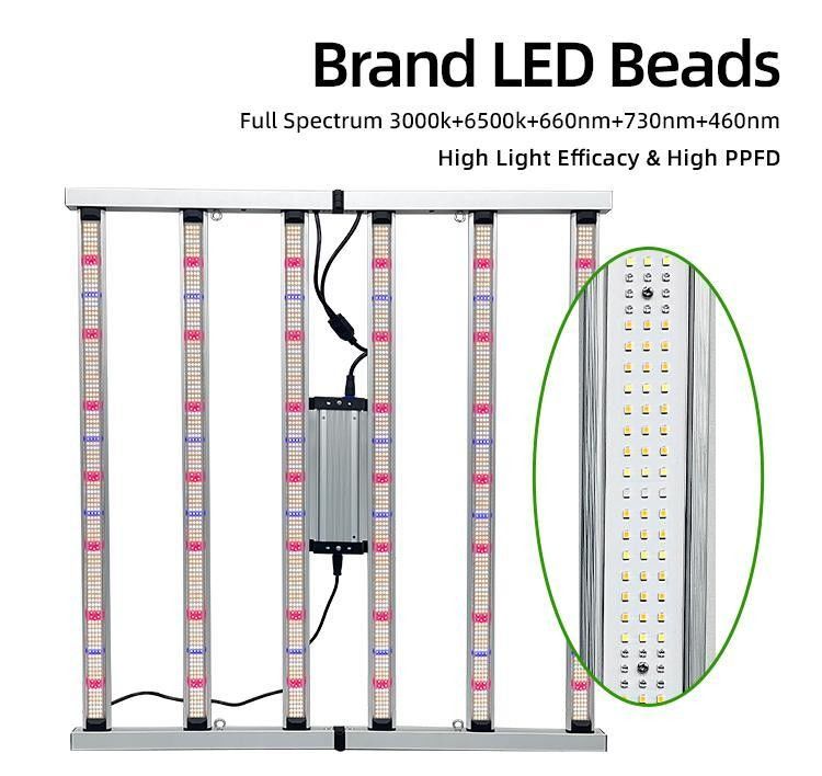 Full Spectrum LED Grow Light Fixture 720W Plant Light Dimmable Indoor Plants