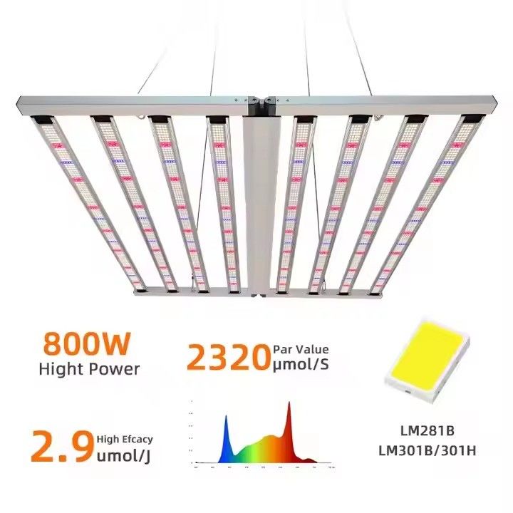 SAMSUNG Led Grow Light 800W Indoor Full Spectrum Lm301H LM281B EVO Commercial