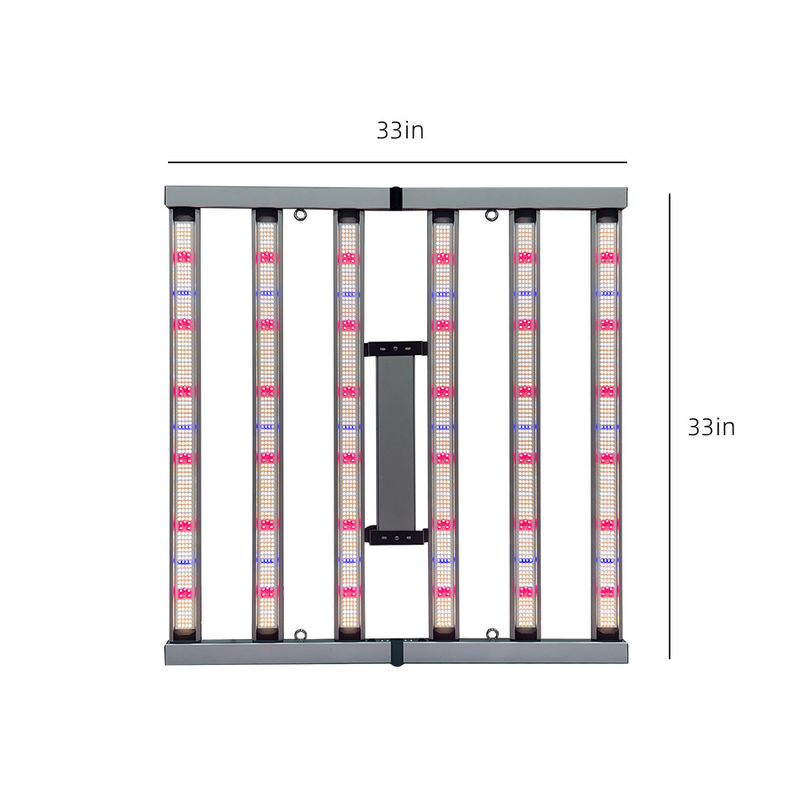 Indoor 4x4 ft Coverage Dimmable Full Spectrum 500W Led Growing Light Bar for Veg Medical Plant