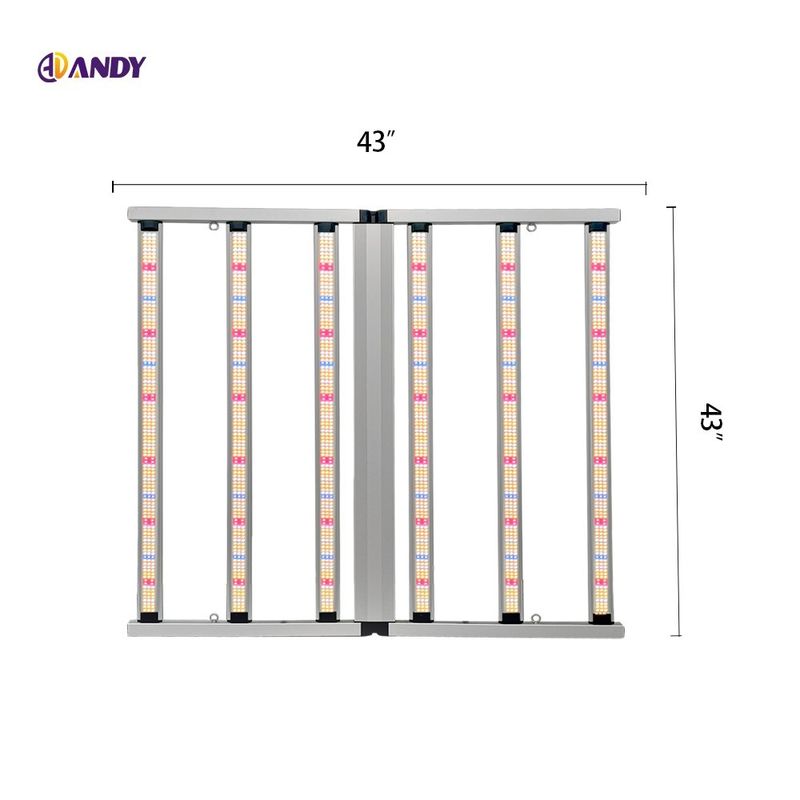 Samsung LM281B 4X4FT 640W Led Grow Lights ANDY Best Folding Plant Lighting for Tomato Veg