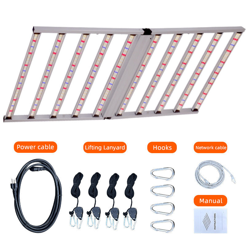 ANDY Full Spectrum 1000W Grow Light LED SAMSUNG LM301H LM281B EVO 10 Bar 4x4ft 4x6ft Commercial Horticulture