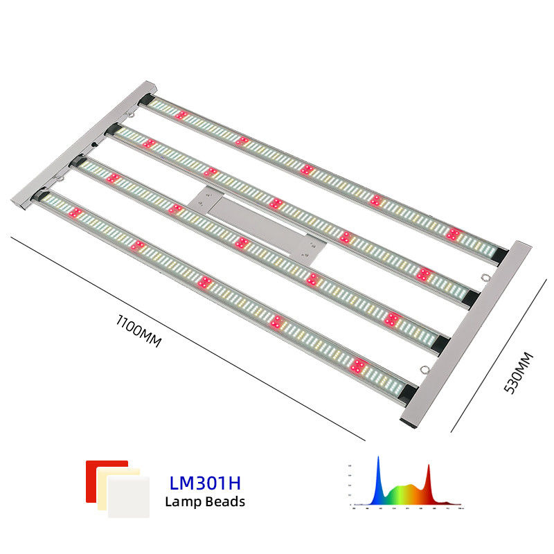 LM301H 400W Commercial Full Spectrum LED Plant Grow Light Wholesale SAMSUNG White Red 2*4ft 300W 400W 4 Bar for Indoor Flower