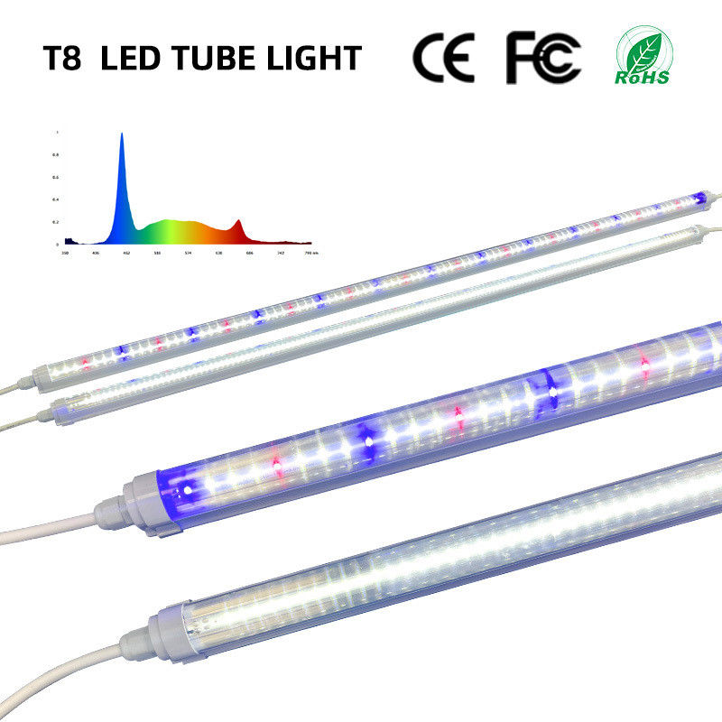 4ft T8 90cm 120cm T5 LED Grow Light Tubes 18W 25W 36W 3FT Full Spectrum LED Plant Grow Light